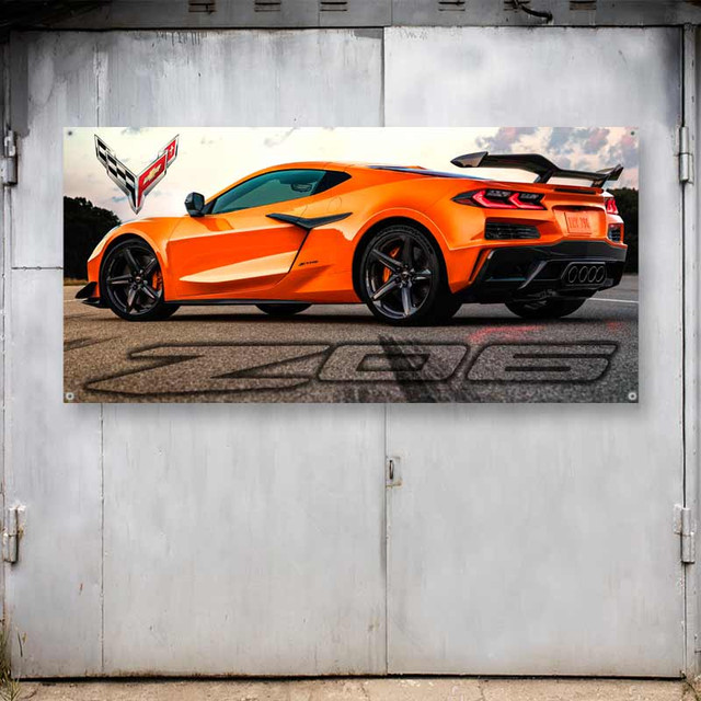 Corvette C8 Z06 Display Banner