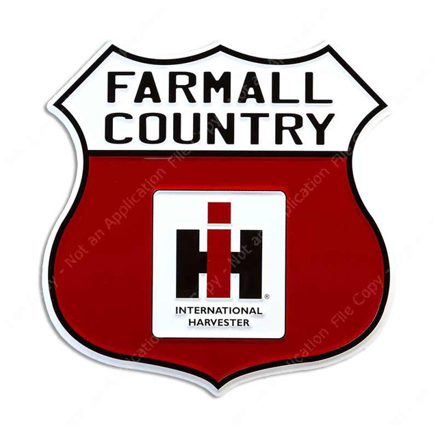 Farmall Country IH Tractor Farm Decal