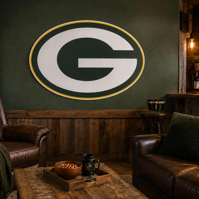 Green Bay Wall Decal Big Cheese Wisconsin