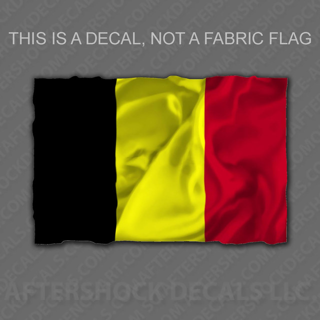 Belgium Flag Sticker