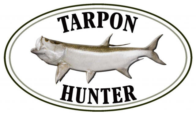 Tarpon Hunter Fish Decal