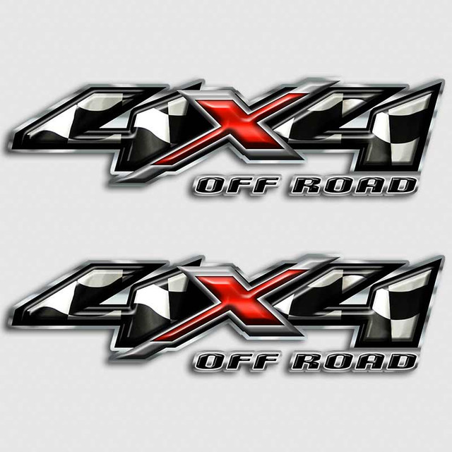 4x4 Nascar Racing Decals