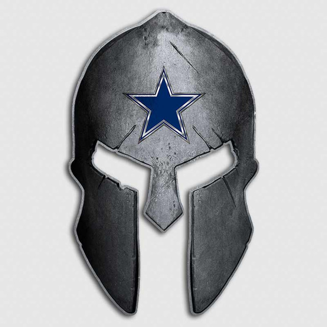 Dallas Cowboys Spartan Helmet Decal