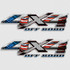 American Flag 4x4 USA Patriot Truck Decals