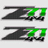 Z71 Carbon Fiber Edition 4x4 Decal Set