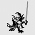 Yoda Lightsaber Star Wars Vinyl Decal
