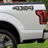4x4 Snow Camouflage Ford Hunting Truck Decal Set
