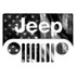 Subdued American Flag Jeep 4x4 Decal