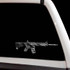 Sig M400 AR15 Assault Rifle Subdued Flag Gun Decal