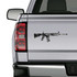 Sig M400 AR15 Assault Rifle Subdued Flag Gun Decal