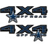 4x4 Dallas Cowboys Football F-150 Truck Decal Set
