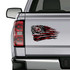 South Carolina Tattered Flag Gamecocks Decal Set