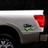 Arctic Cat Tattered Off Road Subdued Flag Decal Set