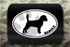 Beagle Dog Paw Oval