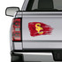Southern California USC Tattered Flag Decal Set