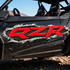 Polaris RZR Ripped Metal Off Road Decal Set