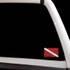 Dive Flag Scuba Diving Diver Vinyl Aquatic Decal