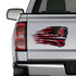 Arizona Diamondbacks Sticker Tattered Flag Baseball Decal Set
