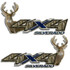 4x4 Silverado Camouflage Deer Truck Decal Set