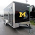 Michigan State Outline Wolverines Sticker