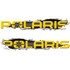 Polaris Ripped Metal ATV UTV Racing Decal Set