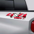 Kansas City Chiefs 4x4 Silverado Truck Decal Set