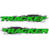 Tracker Boats Ripped Metal Fishing Decal Set