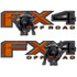 FX4 Raging Bull Vinyl Truck Decal Set