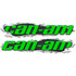 Can-Am Ripped Metal ATV SXS Decal Set