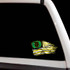 Oregon Ducks Distressed Flag Decal Set
