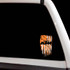 KTM Racing Distressed American Flag Decal
