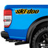 Ski-Doo Ripped Metal Snowmobile Decal Set