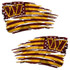 Washington Commanders Tattered American Flag Decal Set