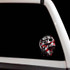 Georgia Bulldogs Drip Skull Decal
