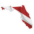 Florida State Dive Flag Scuba Decal