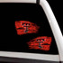 Texas Tech Red Raiders Decal Flag Set