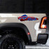 Buffalo Bills Ripped Metal Football Decal