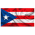 Puerto Rico Flag Island Decal