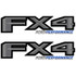 FX4 Ford Performance Decal Set