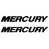 Mercury Outboards Script Decal Set