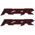 Polaris RZR Carbon Fiber Decal Set