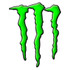 Monster Energy Claw Rip Decal