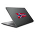 Norway Battle Flag Vinyl Decal Set