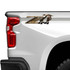 Chevy Z71 4x4 Camouflage Pintail Duck Decal Set