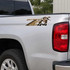 Chevy Z71 4x4 Camouflage Pintail Duck Decal Set