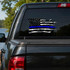 Blue Line  American Battle Flag Vinyl Decal Set