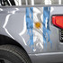 Argentina Battle Flag Son of May Vinyl Decal Set
