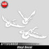 Fly Away Geese Blind Sticker