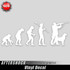 Bird Dog Hunter Evolution Sticker