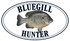 Bluegill Fish Hunter Sticker